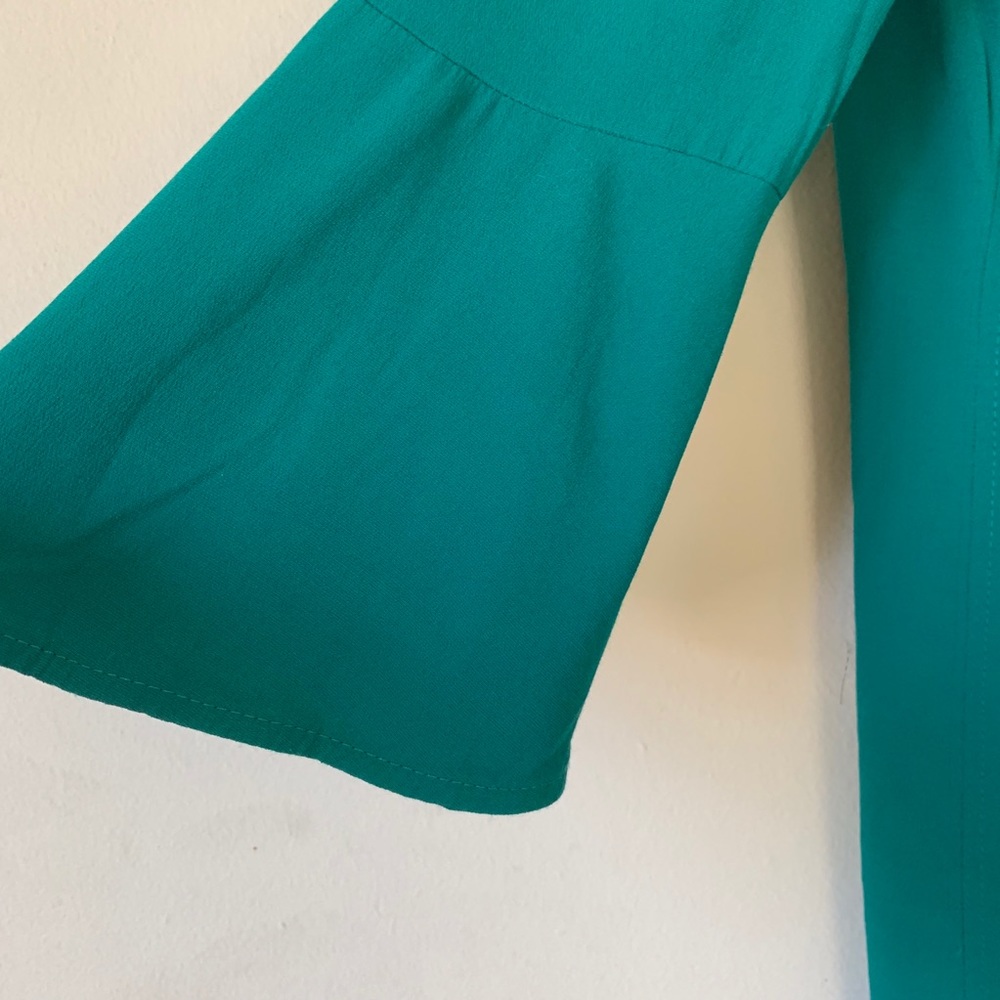 Sandro Teal Mini Dress - Picture 5 of 10